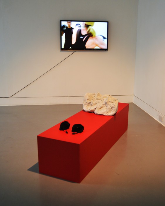 Box (body red) Ali back view